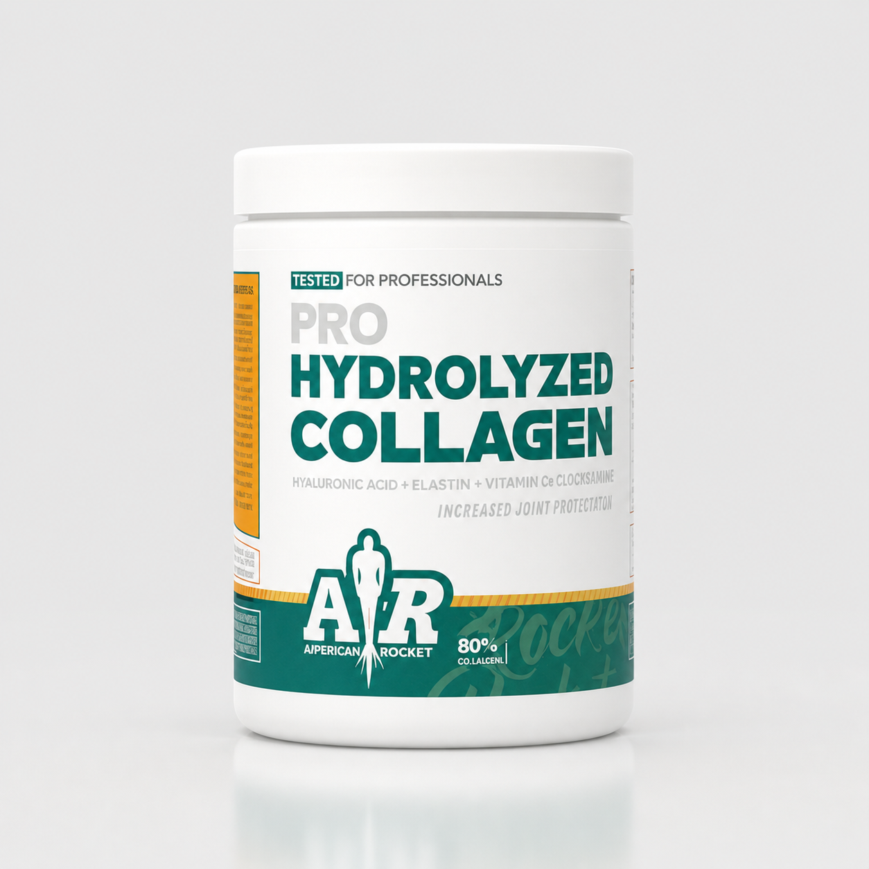 Pro Hydrolyzed Colágeno 400g Melocotón - AMERICAN ROCKET