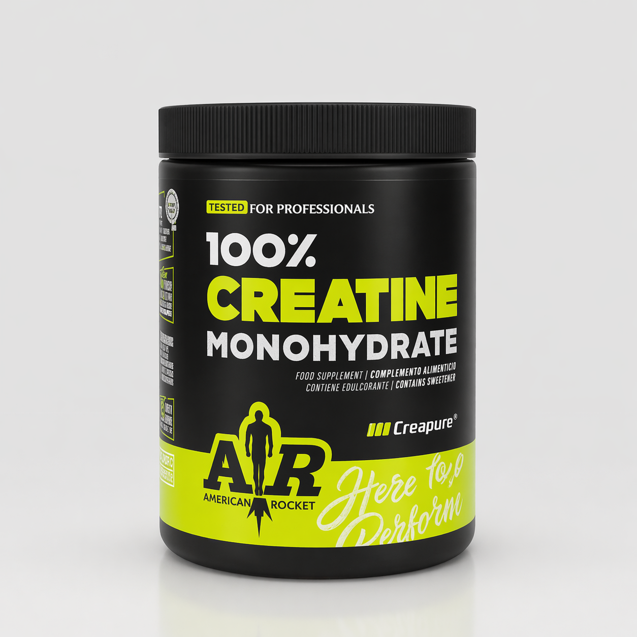 Creatina Creapure Neutra 500g - AMERICAN ROCKET