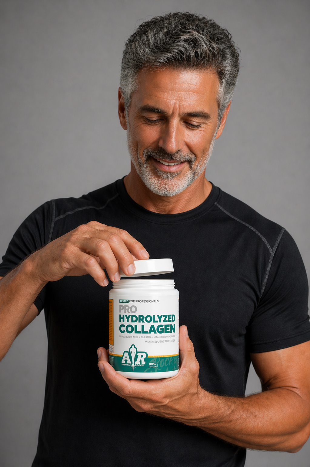 Pro Hydrolyzed Colágeno 400g Melocotón - AMERICAN ROCKET