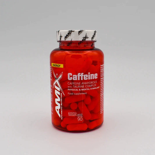 Cafeína + Taurina: Impulso Deportivo AMIX mejores suplementos deportivos para perder grasa