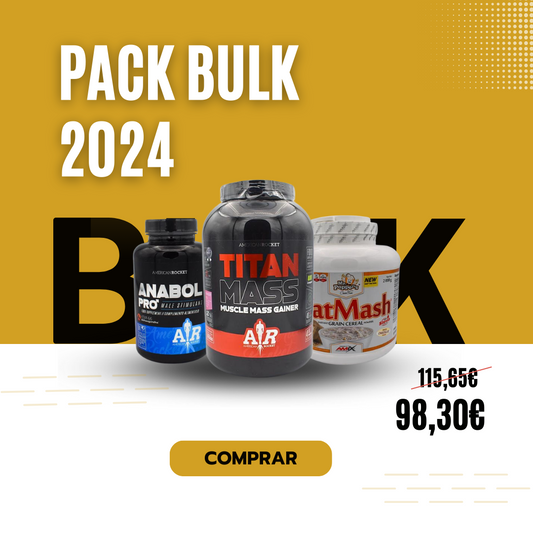 Pack Suplementos para Volumen Muscular tienda de suplementos deportivos